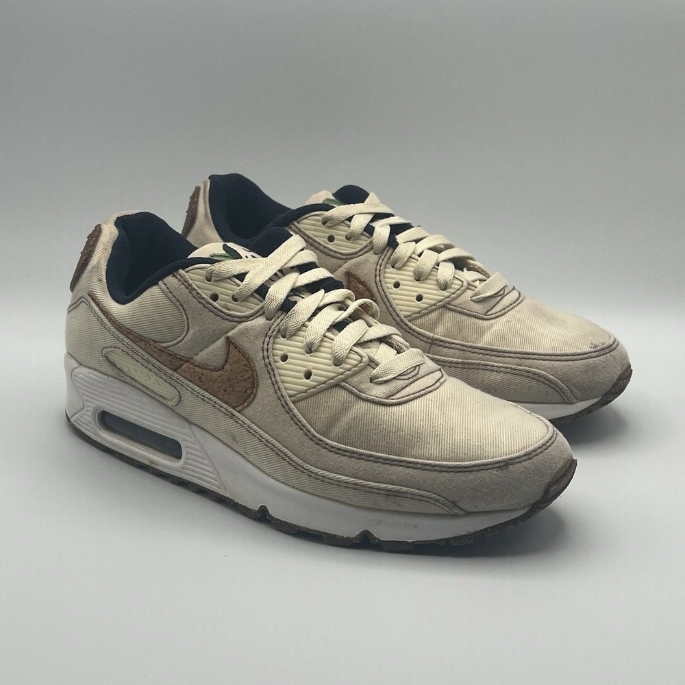 2021 Nike Air Max 90 SE Cork Wheat Retro Shoes - Men's Size 7 Women's Size 85